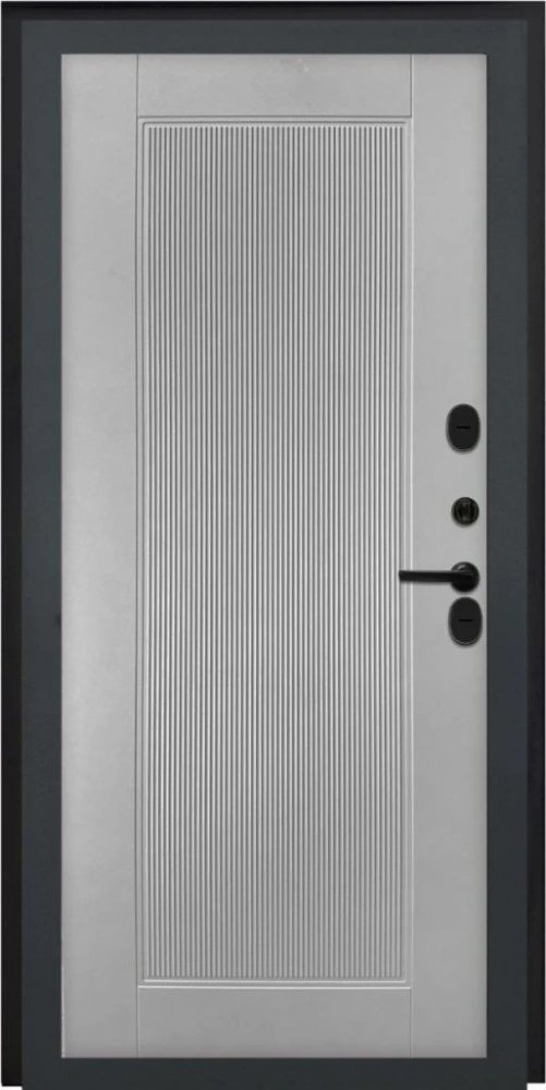 Входная дверь ДвериПРО Модель Л-48 ПВХ 10мм Астрод веллуто гриджио DPRO222728 внутренняя сторона